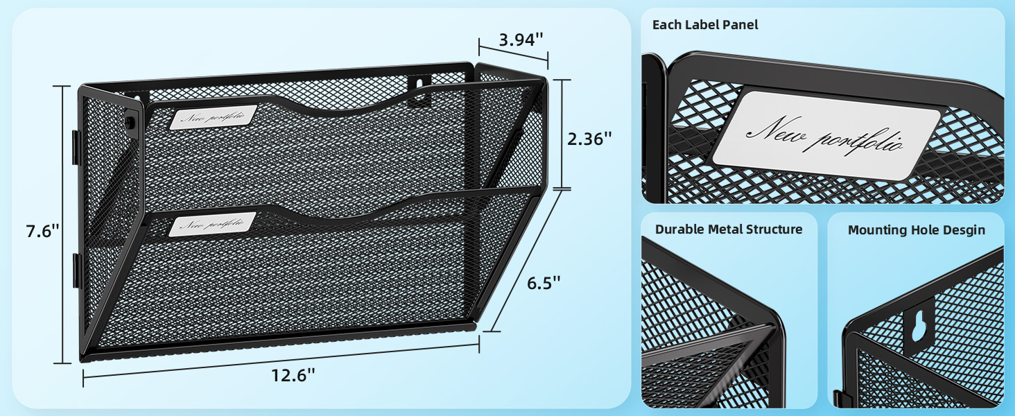 wall hanging file organizer