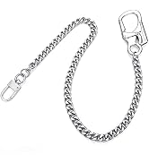Ahiller Biker Wallet Chain, Heavy Duty Pocket Chain with Round Clasp, Men Chains for Keys, Jeans,...