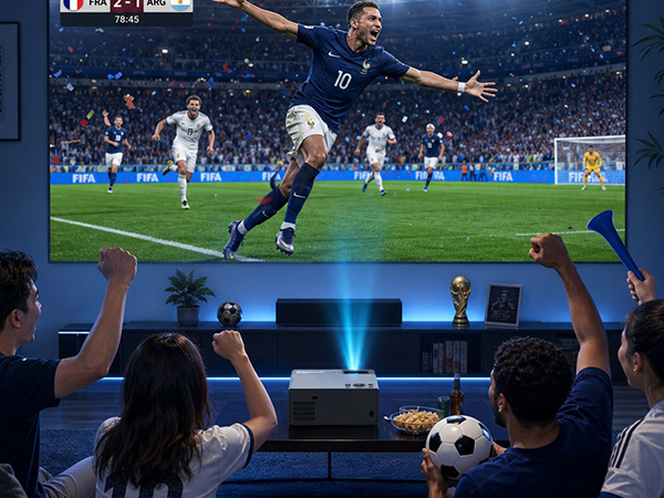Projector with WiFi and Bluetooth