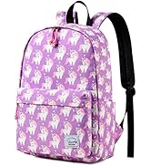 VASCHY School Backpack for Girls, Cute Schoolbag Bookbag for Kids/Teens/Middle School/College/Wor...
