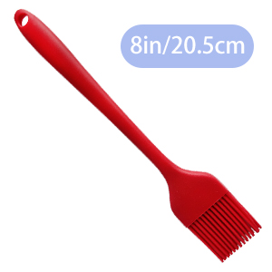 tart pans with red silicion brush