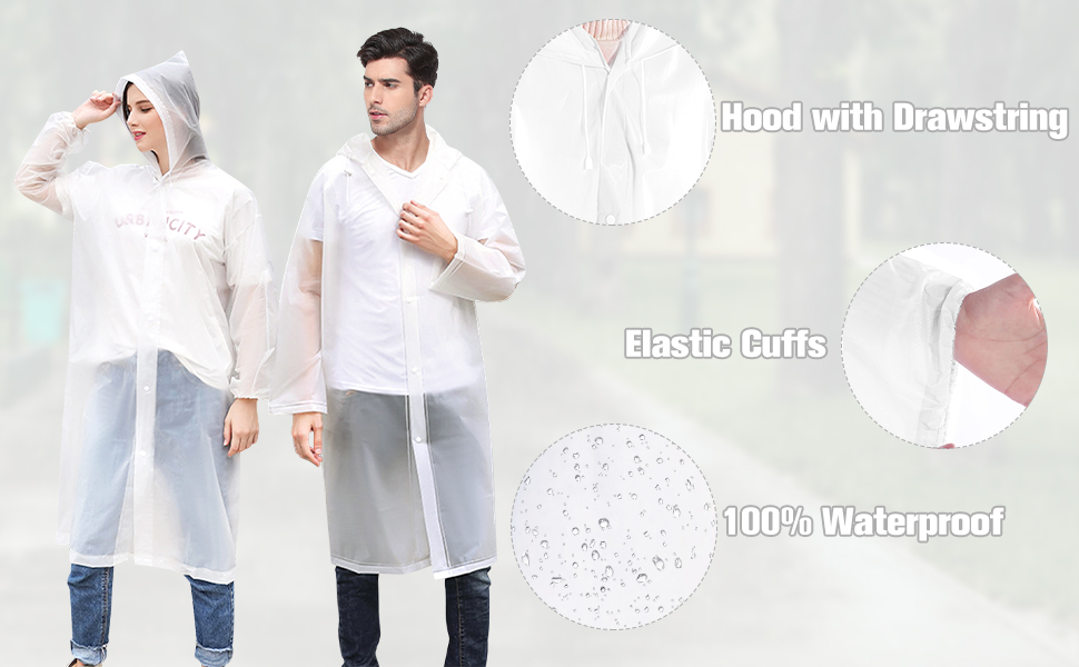 women rain jacket