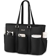 LOVEVOOK Laptop Tote Bag for Women Work, Teacher Tote Bag Nurse Bag, Utility Bag For Work/Travel/...