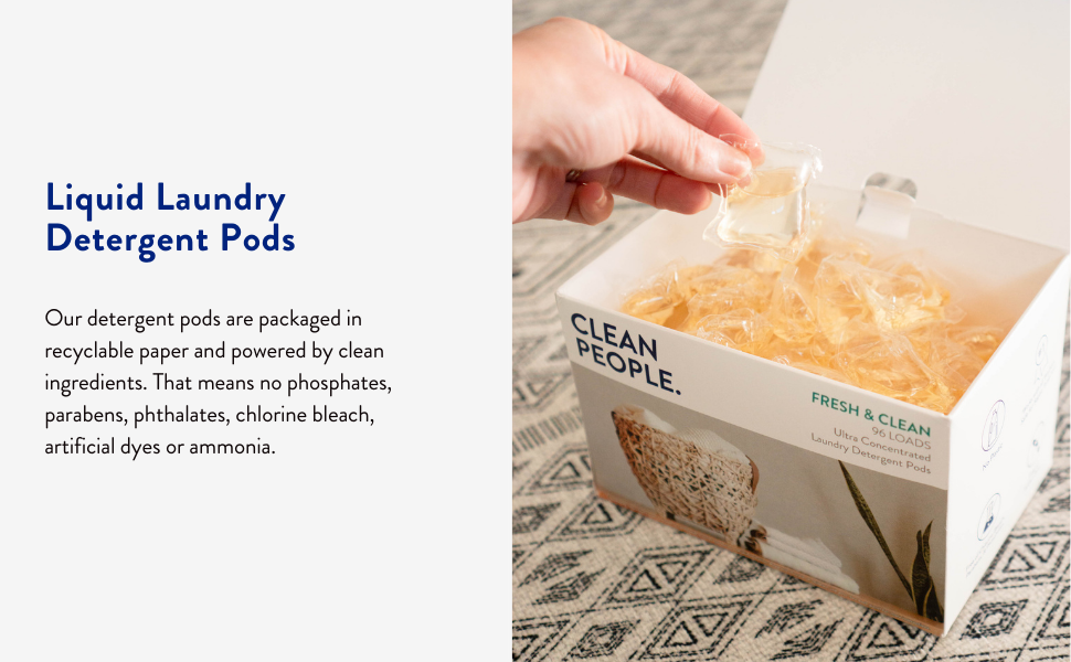 Laundry Detergent Pods