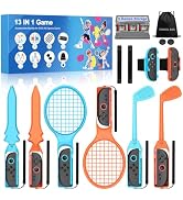 Switch 2 Sports Accessories 13 in 1 Bundle for Nintendo Switch 2, Family Sports Party Pack Access...