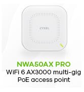 Zyxel WiFi 6 AX3000 Wireless Gigabit Access Point | Mesh, Seamless Roaming, & MU-MIMO | WPA3-PSK ...