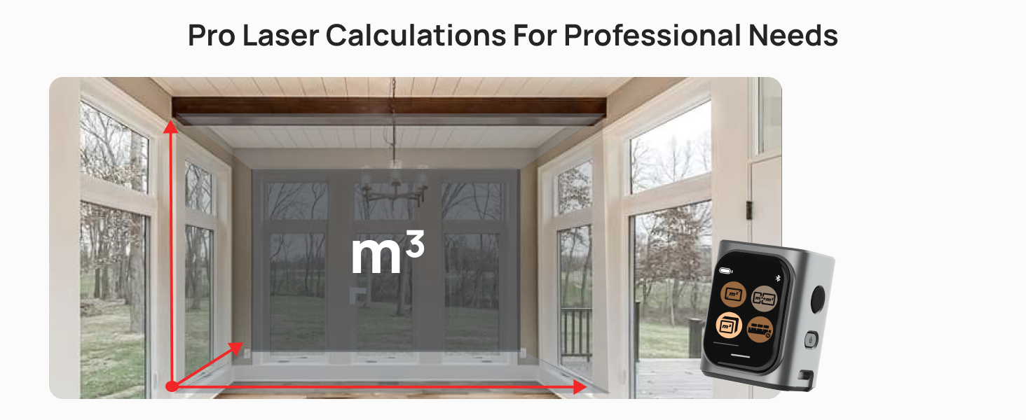 M-Cube laser measure