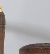 Large & Heavy Solid Brass Loud Hand Call Bell for Weddings, Christmas, School 11"(H) 5"(D) Polish...
