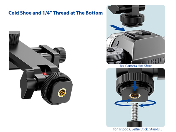 phone holder to tripod