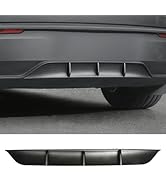TOPABYTE Rear Diffuser for Telsa Model Y Juniper 2025 2026 Launch Series Accessories ABS Rear Bum...