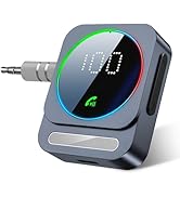 Bluetooth Aux Adapter, SONRU Bluetooth 5.3 Receiver for Car, Wireless Audio Receiver for Car/Home...