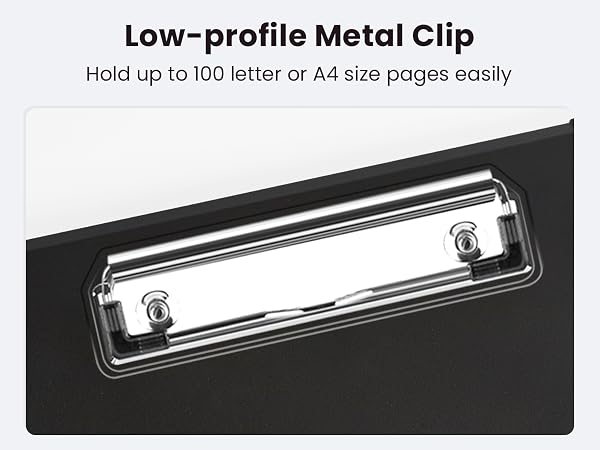 clip board with storage