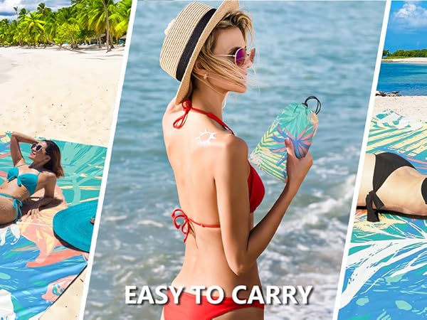 soft and comfortable beach blanket