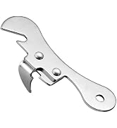 Silver Stainless Steel Can Opener Manual Can Opener Multifunctional Kitchen Accessories, Manual C...