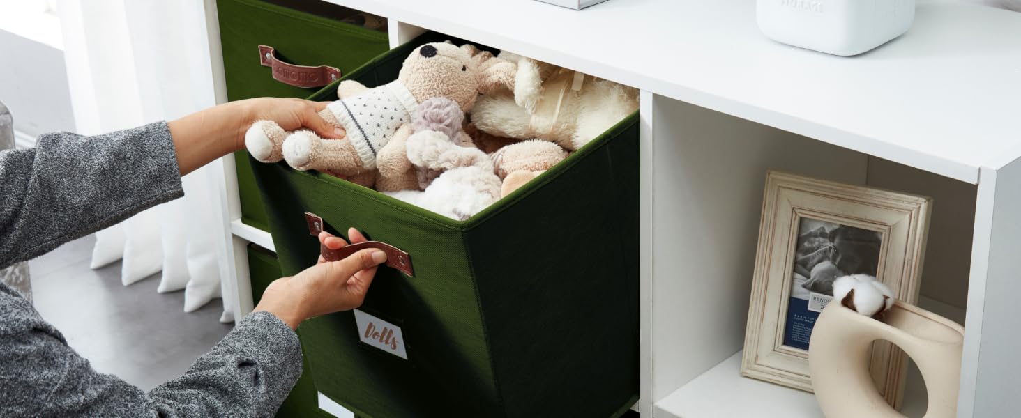 cube storage bins