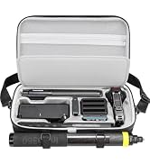 AMAZEAR Carrying Case for Insta360 X5 X4 Air Accessories, Portable Insta 360 X5 Action Camera Wat...