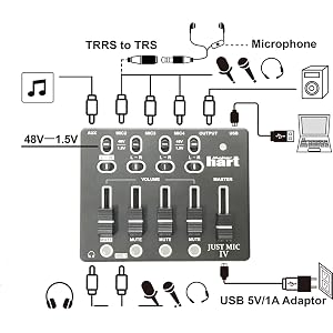microphone mixer just mic 4