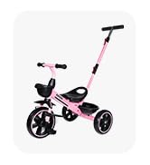 KRIDDO 2-in-1 Toddler Tricycle for Ages 18 Months to 5 Years Old - Extended Push Handle for Effor...