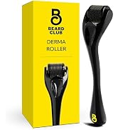 The Beard Club Derma Roller for Face, Body and Scalp - Microneedling for Men and Women with 540 T...