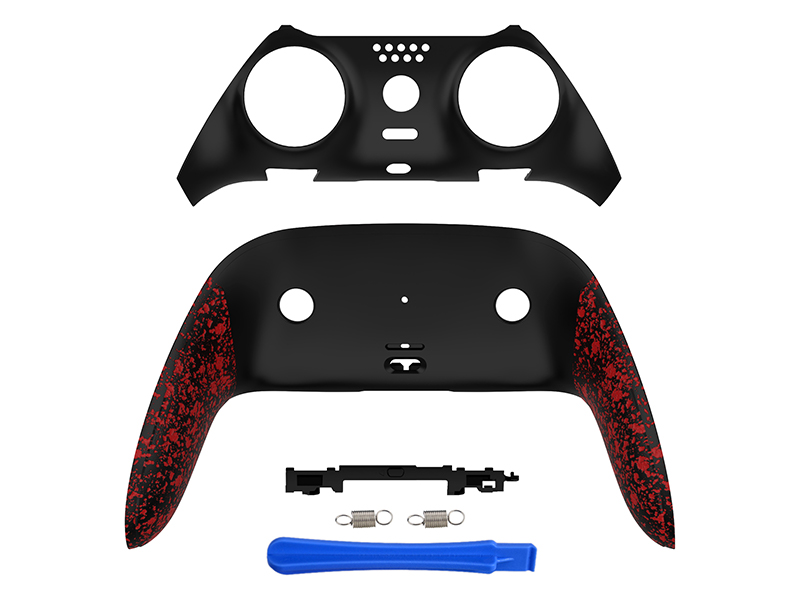 eXtremeRate Top Bottom Decorative Trim Shell For ps5 Edge Controller Replacement Shell Plates Cover