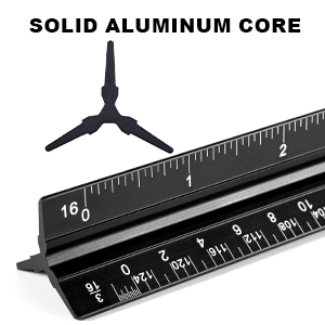 architect scale ruler set