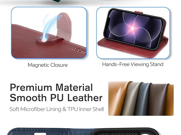 TUCCH Case Wallet for iPhone 16e
