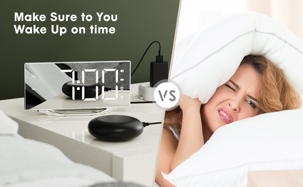 extra loud alarm clock for heavy sleeper adults