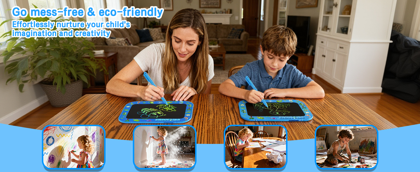 LCD Writing Tablet for Girls Boys Kids