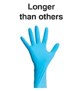 we have big cuffs and I cannot lie, our 12" cuffs are a extended cuff nitrile glove