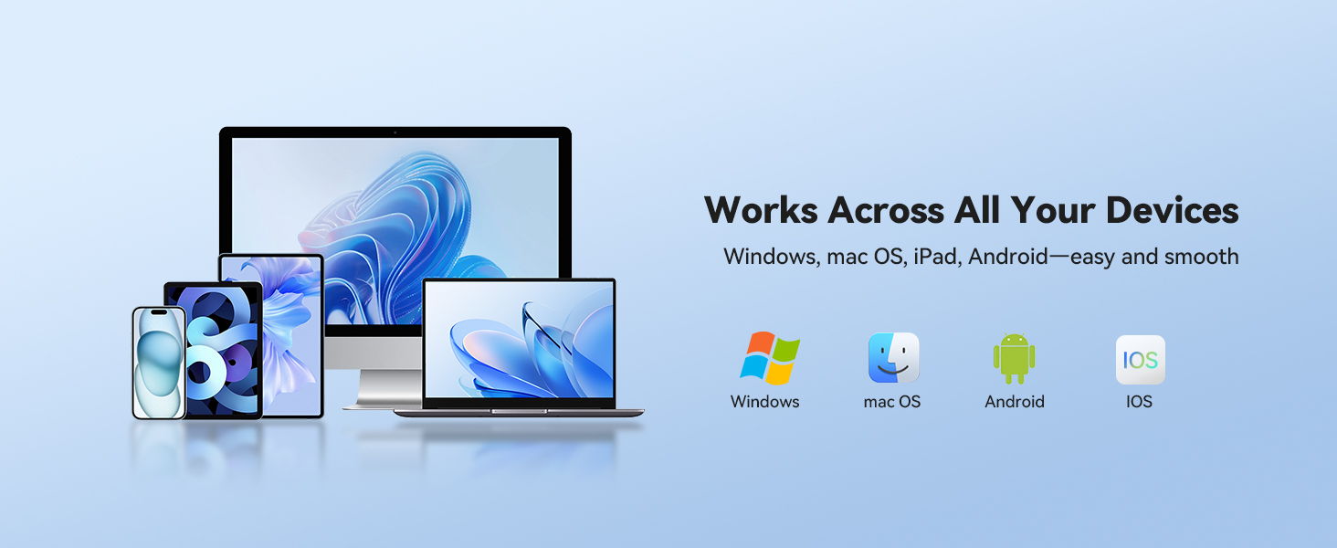 Compatible with Mac, Windows