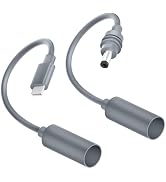 Starlink Mini DC Power Cable Adapter 2 Pack 7.87in USB C Male to DC Female for Starlink Mini DC E...