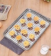 Baking Sheet with Wire Rack Set
