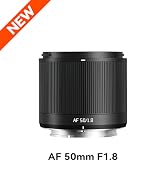 TTARTISAN AF 50mm F1.8 Neo E Mount, Full Frame Prime Lens for Sony E-Mount A7 A7II A6300 A6500 ZV...