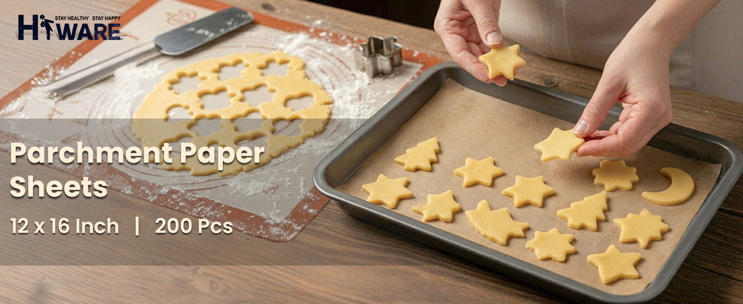 parchment paper sheets