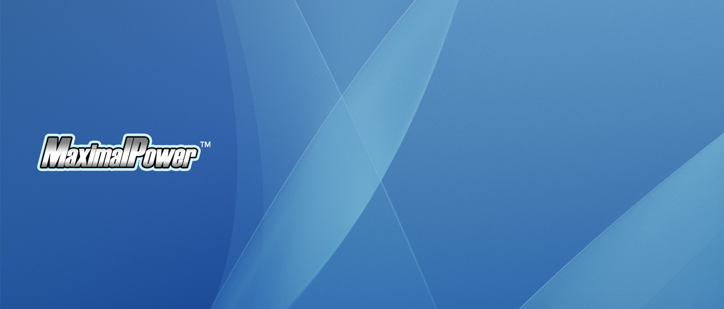 maximalpower brand story background with logo