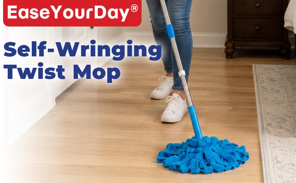 self-wringing twist mop
