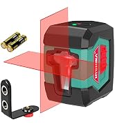 Laser Level, HYCHIKA 50 Feet Cross Line Laser with Dual Modules, Self Leveling Laser Level, Switc...