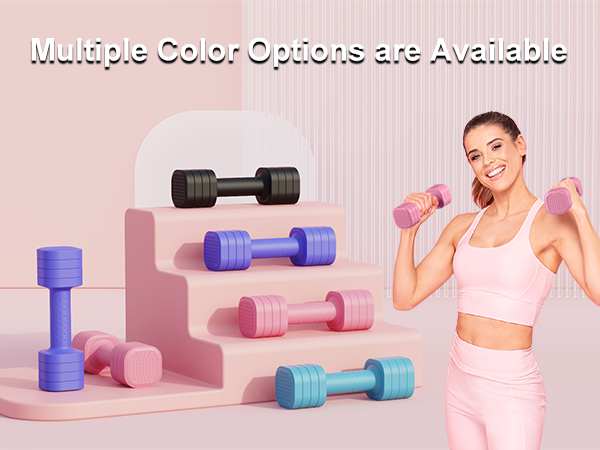 Adjustable Dumbbell Set of 2 Adjustable Weights Dumbbells Set Free Weights Dumbbells Set for Women