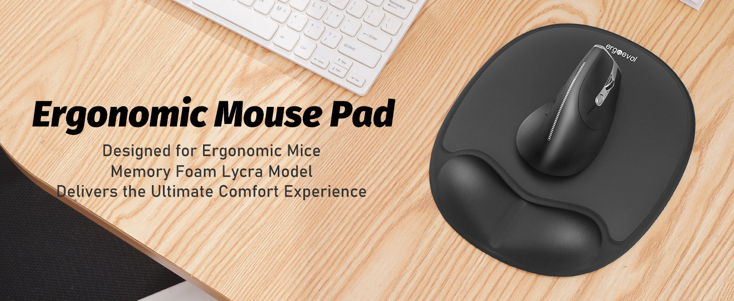 ergonomic mouse pad