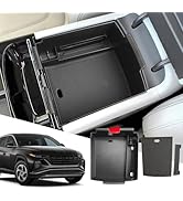 SXCY for 2025 Hyundai Tucson Center Console Organizer for 2025 Hyundai Tucson Accessories (Limite...