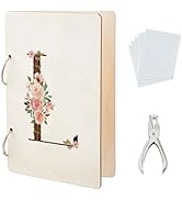 SUPERDANT Letter L Greeting Card Organizer Flower Gift Card Holder Cards Keeper Christmas Keepsak...
