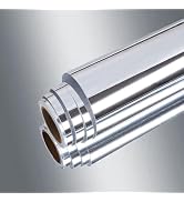 VEELIKE Glossy Metallic Adhesive Silver Vinyl Roll Reflective Non Glass Mirror Vinyl Wrap Silver ...