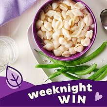Try Annie’s Shells and White Cheddar as a tasty addition to weeknight dinners