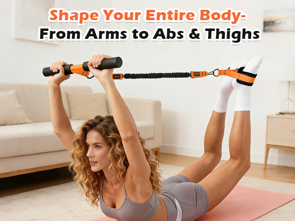 pedal resistance band with handle