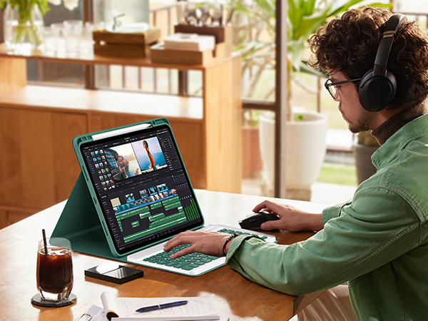 ipad pro 13 inch case 2024 with keyboard ipad 13 pro case with keyboard apple ipad pro 13 inch m4