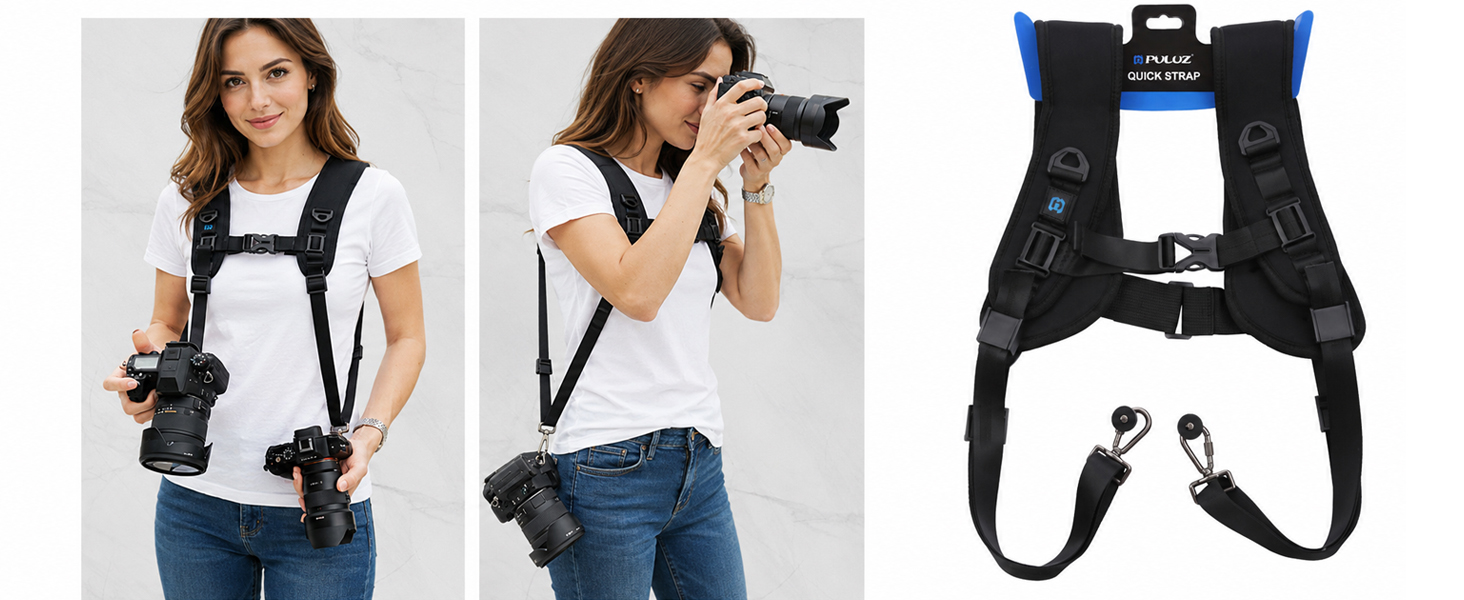 dual camera harness