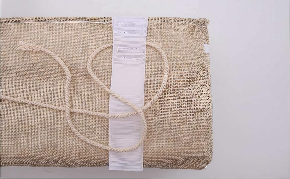 Reserved rope hole design, double fixation for greater stability