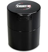 Tightvac 1/2 to 3 Ounces Airtight Herb Storage Container - Patented Vacuum Seal, Storage for Herb...