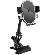 ROCKFREE Clip Phone Holder with 360° Gooseneck Arm & Auto-Locking Clamp,Short/Medium/Long Arm Opt...