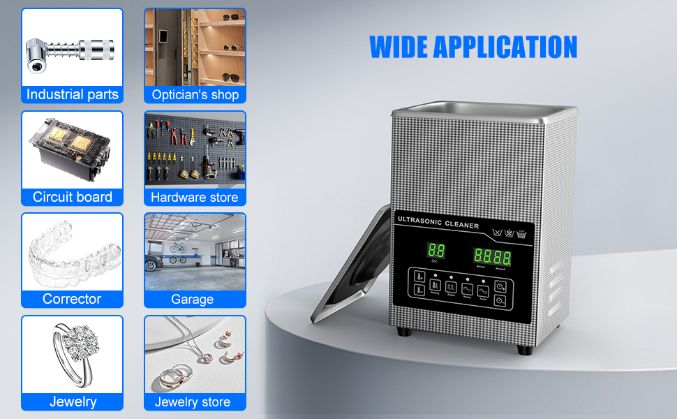 Ultrasonic Cleaner with Digital